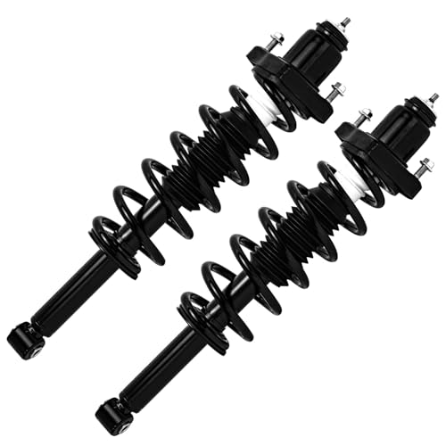 Image of Detroit Axle - FWD Struts Suspension Kit for 2009 2010 Dodge Journey, 4 Struts with Coil Spring Assembly 4 Sway Bar End Links Front and Rear Replacement