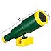 Green and Yellow Plastic Outdoor Gym Playground Pirate Ship Telescope, Treehouse Toy Accessories Binocular for Kids