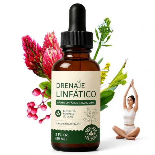 Drenaje Linfatico Gotas,Drenante Linfático,Apto para Todos–59 ml