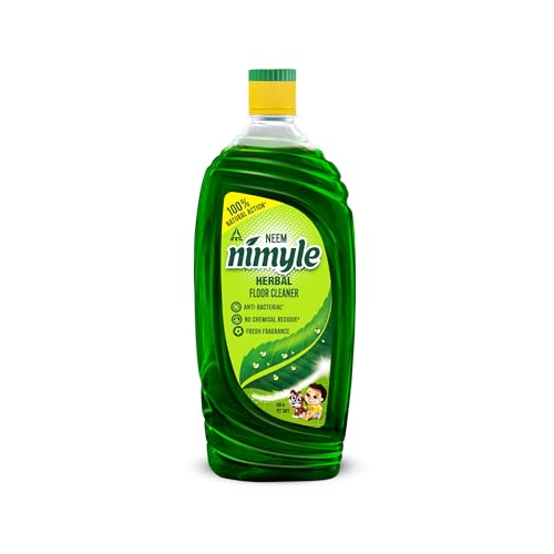 Nimyle Eco Friendly Floor Cleaner, Herbal 890ml, with Power of Neem for 99.9% Anti Bacterial Protection Surface Cleaner