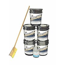 Asphalt Kingdom Driveway Protection Kit Advanced Sealcoating & Crack Repair Bundle - Preserves Pavement and Enhances Driveway Surfaces, DW-RKT-0001