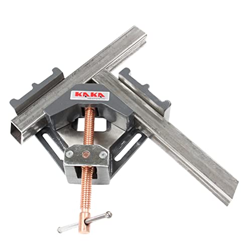 KAKA AC-60 Angle Clamp, Light-Weight, Easy Operation Angle Clamp Vice, Solid Construction, 90 Degree Welding Angle Clamp