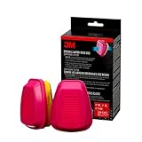 3M P100 Replacement Cartridges for Multi-purpose Respirator, Organic Vapour/Acid Gas, 2 Cartridges (1-Pair)