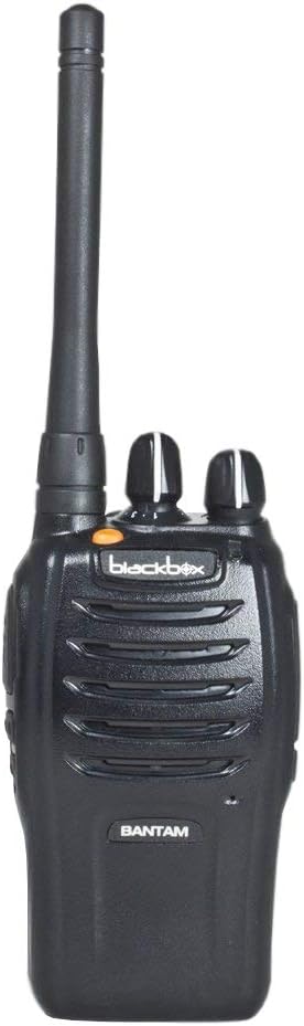 Blackbox BANTAM-VHF Bantam VHF 2-Way Radio with Kenwood Connector Jack; Compact, Rugged, Full Power Radio; 16 Channels; 5 watts/2 watts RF power; Scanning; Voice Channel Enunciation