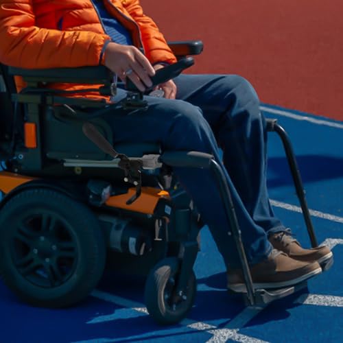 Levier de frein pour fauteuil roulant manuel, pièces de rechange légères en aluminium noir - 6
