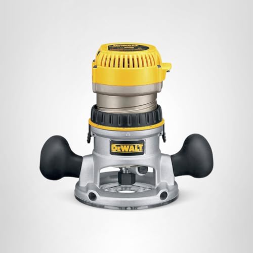 DEWALT Router, Fixed Base, 12-Amp, 24,000 RPM Variable Speed Trigger, 2-1/4HP, Corded (DW618)
