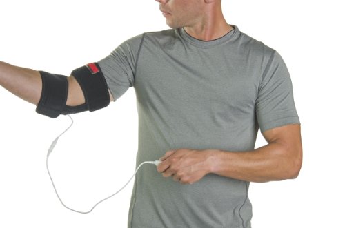 Venture Heated Clothing KB-1260 MAX Black Max 12V Heated Elbow Therapy Wrap with Temperature Controller and 12V Adapter - Thumbnail 5