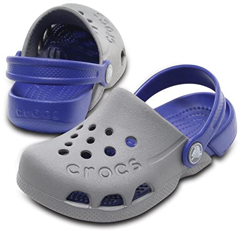 Image of Crocs Crocband Electro Kids, smoke /cerulean blue, 8 M US Toddler