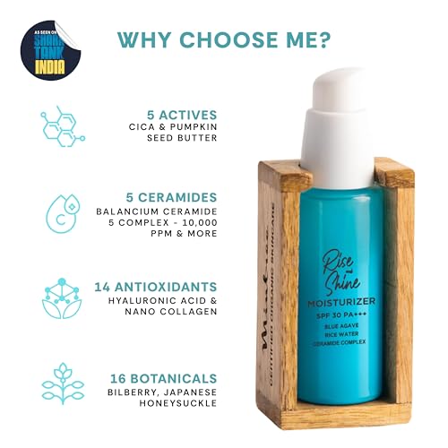 Image of Mintree SPF 30 PA+++ Hydrating Face Moisturizer for Women & Men, 30ml
