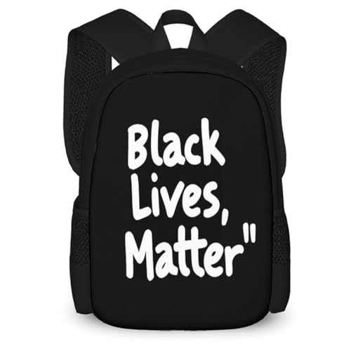 Lightweight Black Lives Matter Flag Backpack for Unisex, Backpacks with Double Zippered, Bookbag for College Accessories4
