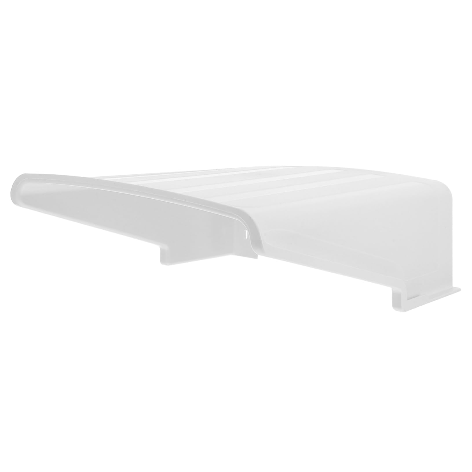 Cubierta protectora para cámara de seguridad exterior en plástico blanco resistente 8