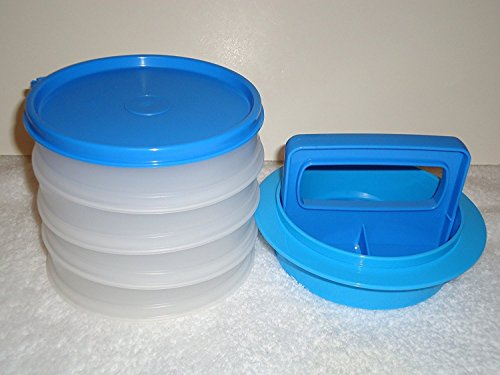 Tupperware Hamburger Press Set