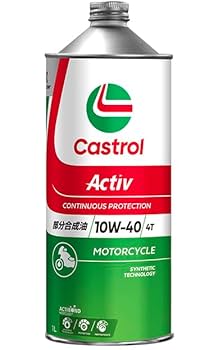 Amazon | Castrol(カストロール) エンジンオイル Activ 4T 10W