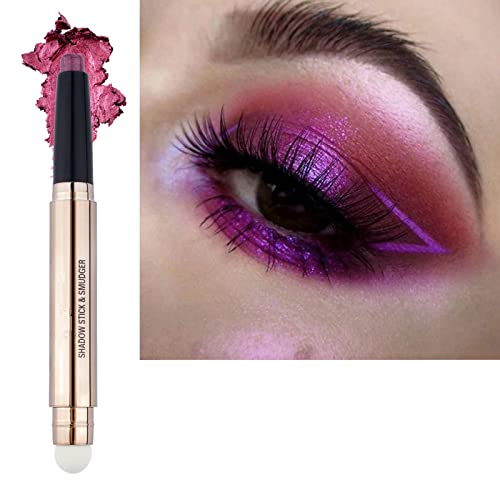 Miasarah Red Cream Eyeshadow Stick, Shimmer Smooth Eyeshadow Pencil, Hypoallergenic Waterproof Long Lasting Eye Shadow Highlighter Stick, Create High-Impact, Multi-Dimensional Eyes Look #TOP6