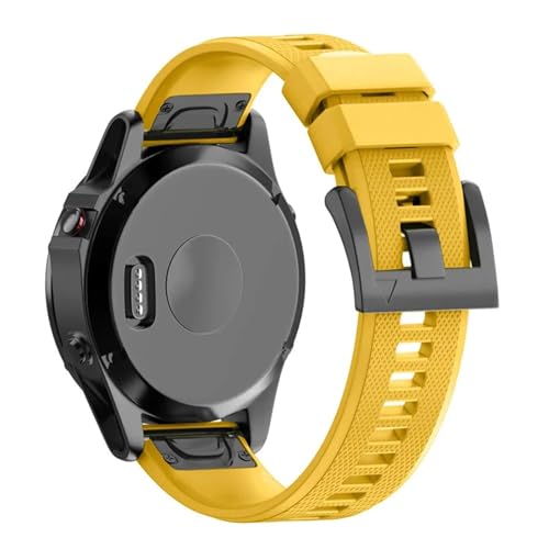 Bracelet silicone Easy Fit 22mm pour Garmin Fenix 7 avec système de libération rapide