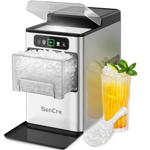 SenCre 40lbs/Day Nugget Ice Maker