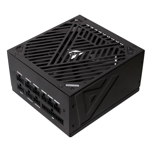 Image of Apevia ATX-SL750W Soul 750W Fully Modular, ATX Active PFC, DC to DC Converter Design, 140mm Silent Fan, RoHS Compliance, Gaming Power Supply