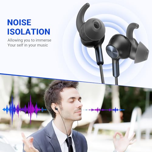 Image of USB C Headphone Wired Earbuds for iPad Pro A16 11th /iPhone 17 16 15