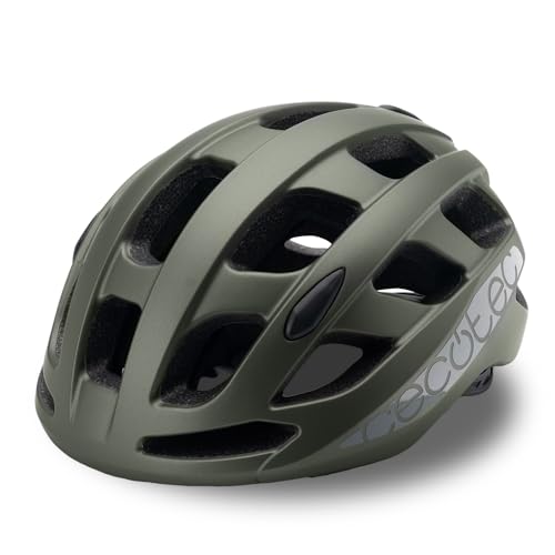 Cecotec Casco de Montaña para Bicicletas y Patinetes Eléctricos, Talla L-XL BrainGuard Sprinter Green L-XL (58-61 cm). Color Verde, Homologado para Cumplir con la Máxima Seguridad
