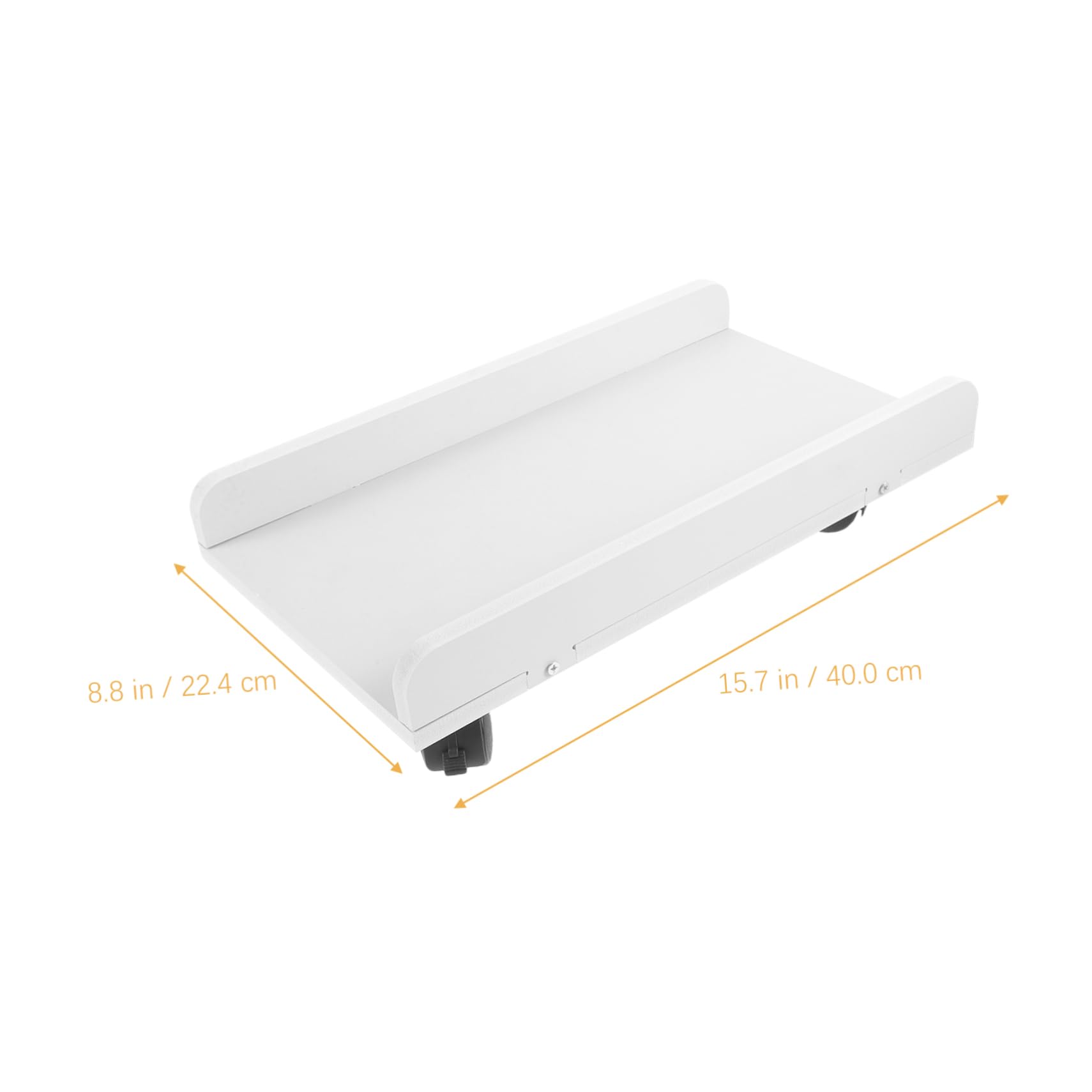 Soporte para Torre de PC Material Madera y Plástico Ruedas, Diseño Multifuncional y Capacidad de Carga Fuerte Adecuado para Escritorio de Oficina