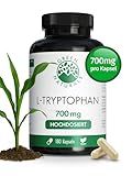 Green Naturals L-Tryptophan - hochdosiert: 700 mg je Kapsel