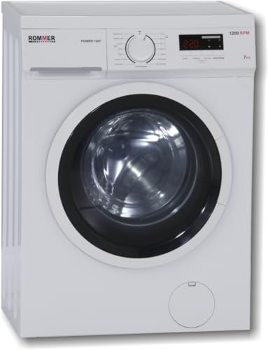 Lavadora Carga Frontal ROMMER POWER 1207 1200 RPM - 7 KG.