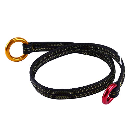 Wildken Tree Arborist Friction Saver Tree Climbing Cambium Saver Loop Belt Sling Retrievable Anchor 35.4 inch/43 inch