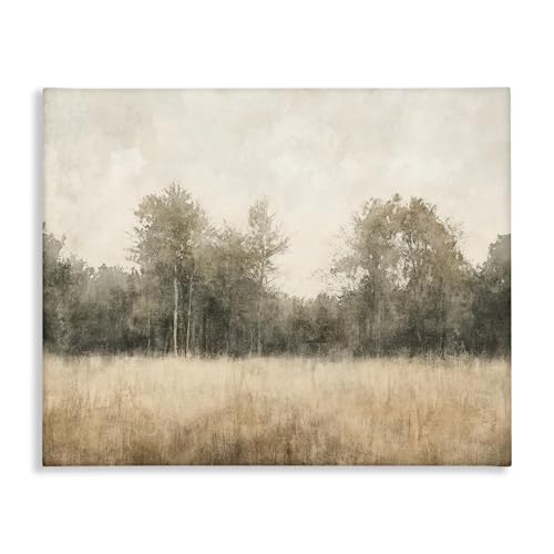 Stupell Industries 'Neutral Watercolor Woodland', Canvas Art, 40 x 30