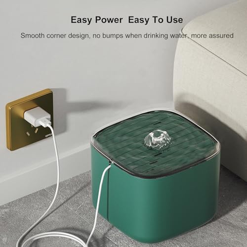 Fuente de agua para gatos automática 3L USB miniatura 7