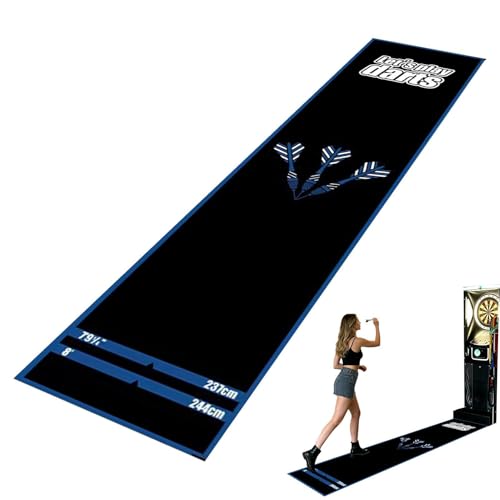 Tapis de fléchettes antidérapant pour protéger le parquet de la salle de jeux des impacts