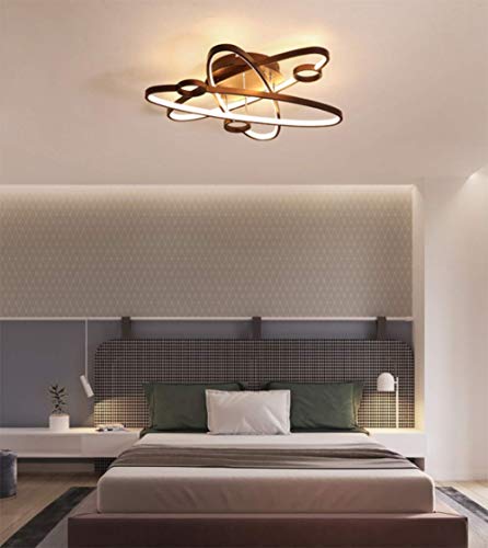 GH-YS Ceiling Light Dimmable LED Acrylic Pendant Lamp Chandelier Lighting For Living Flush Mount Fixture Home Room Bedroom 70W,Brown,A steampunk buy now online GH-YS Ceiling Light Dimmable LED Acrylic Pendant Lamp Chandelier Lighting For Living Flush Mount Fixture Home Room Bedroom 70W,Brown,A steampunk buy now online