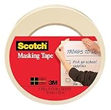 Scotch(R) Home and Office Masking Tape, 3/4-Inch x 54.6 YardsTan (3436)