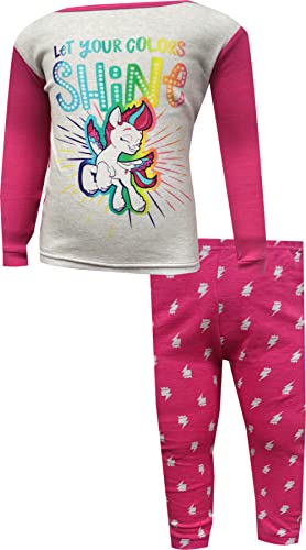 AME Girls' My Little Pony Let Your Colors Shine Zipp Storm Cotton Toddler Pajama
