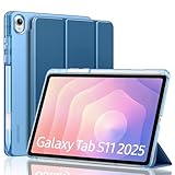 Excellente Qualité : Fabriqué avec un extérieur en cuir PU de qualité supérieure, une doublure en microfibre douce et une coque arrière en PC translucide, cet étui MoKo Tab S11 offre une protection complète à votre précieuse tablette. Il est ultra fin et léger, vous pouvez donc le transporter dans un sac à dos ou une mallette sans aucun encombrement.