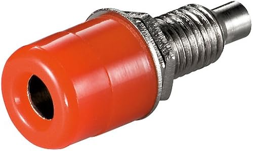 StA ck Bananenbuchse mit Gewinde rot mm  mit Muttern