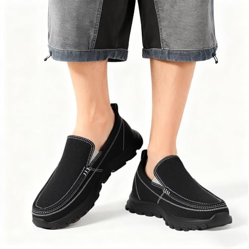 Image of Cheval Men Casual Slip On Loafers, Mens Comfortable Moccasin Shoes for Walking and Driving, Soft Daily Sneaker, Mocasines para Hombre