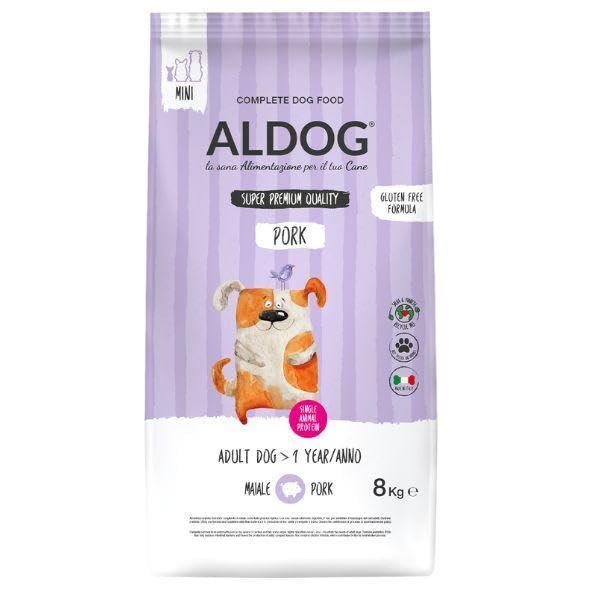 CROCCHETTE ALDOG ADULT MAIALE E RISO MINI. 8KG