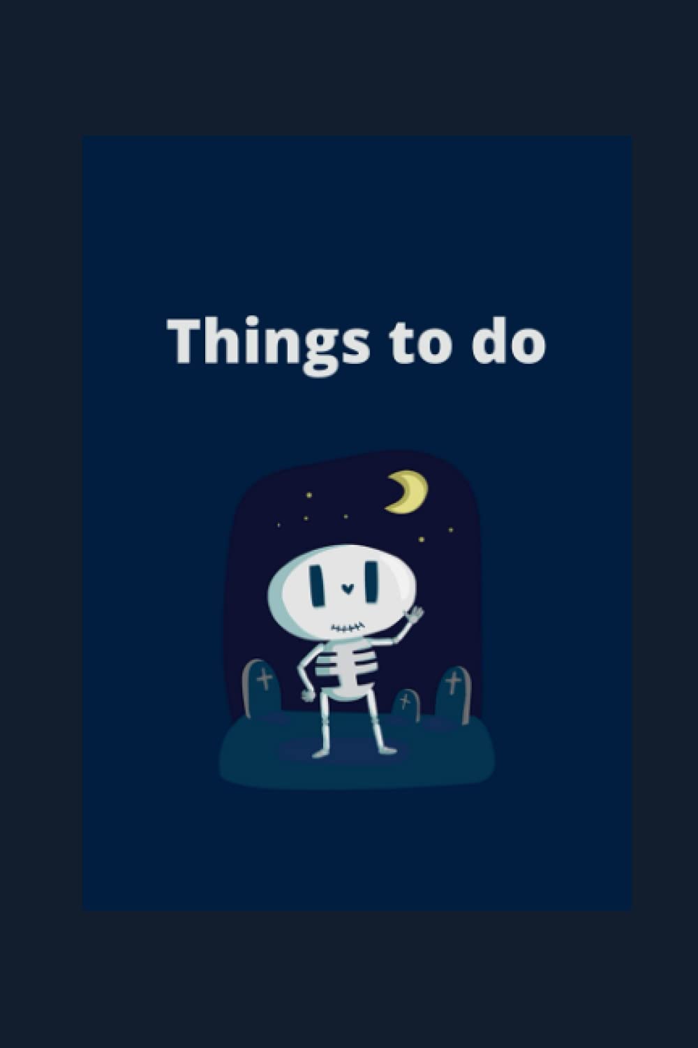 Things to do: A Haloween Planning Notebook