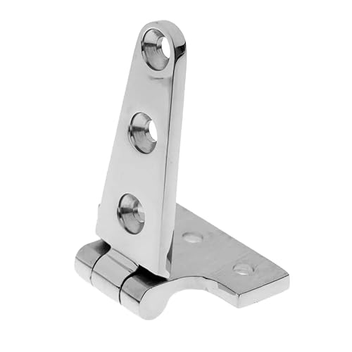 T Hinges Heavy Duty 316 Stainless Steel Hinges Marine Strap Hinges Marine Grade Dock Hinges 4 Inch / 6 Inch (4Inch (100Mm)) #TOP4