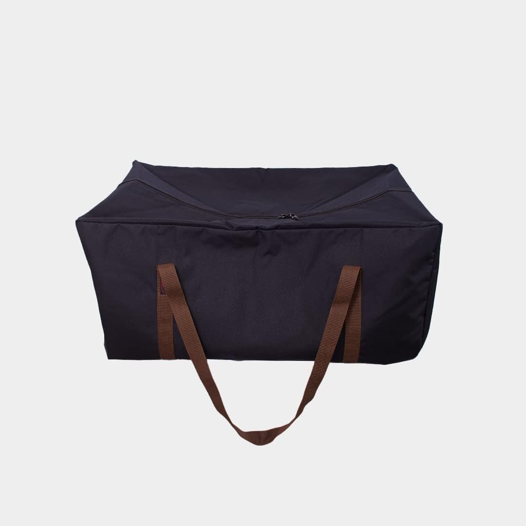 Padded Saddle Carry Bag with Straps - All-Purpose Case for Western and English Horse Saddles