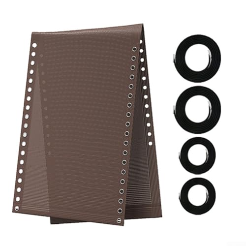 Tissu de rechange pour chaises gravity marron avec cordes de fixation - 2