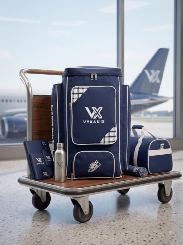 Image of Cricket Kit Bag with Backpack Straps (Navy)