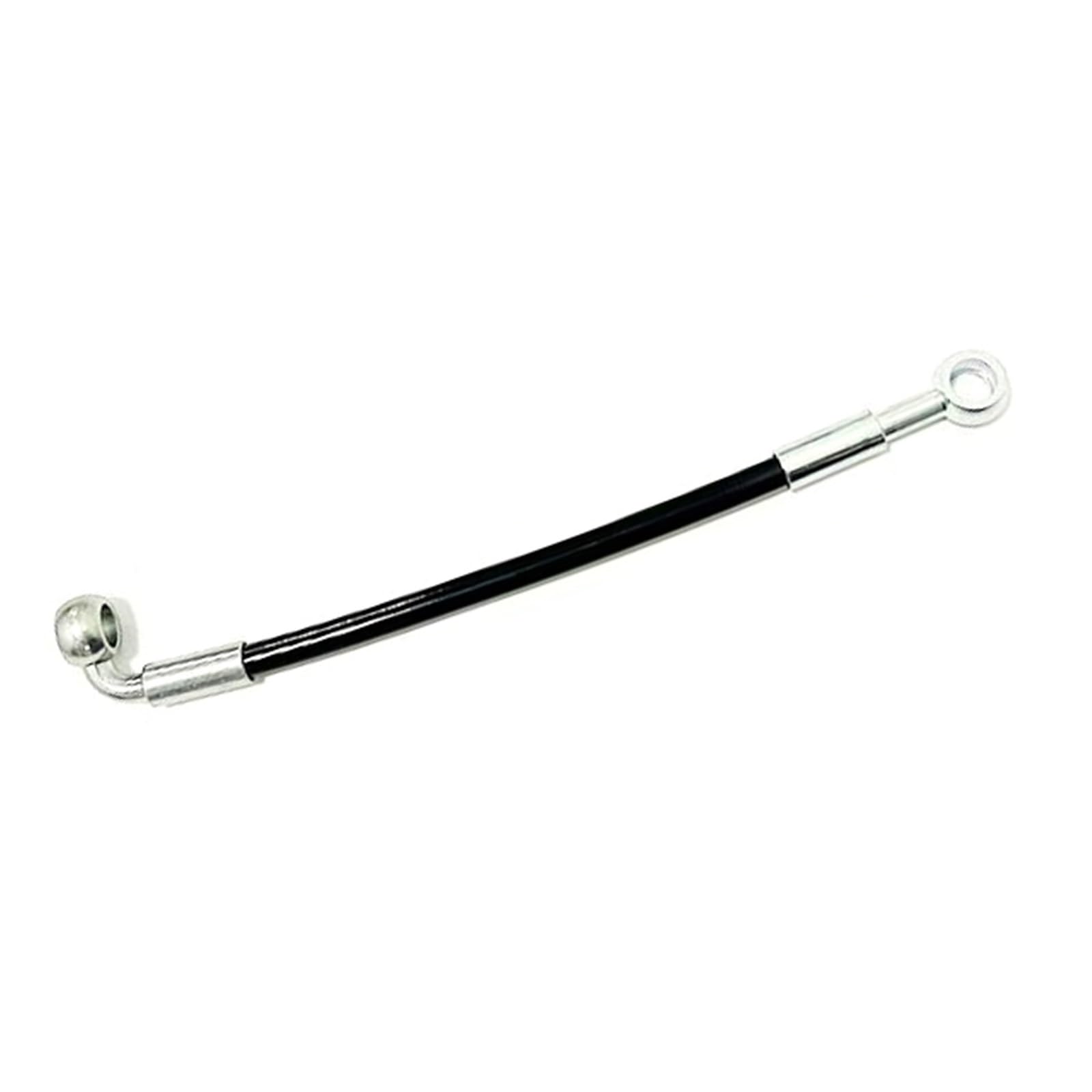 Motorbike Brake Line M10 Banjo 0°-90° Motorcycle Hydraulic Brake Hose Braided Cable Oil Pipe 10cm-500cm Accessories(340CM)