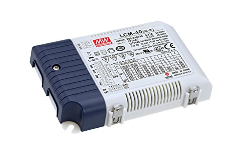 LED Driver 42W 100V 350mA LCM-40 Meanwell AC-DC SMPS LCM-40 Series MEAN WELL (3 in 1 Dimming) Switching Power Supply
