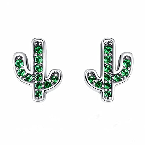 Bijoux cactus vert et blanc HJZZQH une idée cadeau idéale
