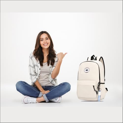 Image of Tinytot 20 Litre Lightweight Waterproof Backpack Bags for Women - 17 Inch College Bag for Girls, Medium School Bag for Girls 8+ Years, Office & Picnic Bag