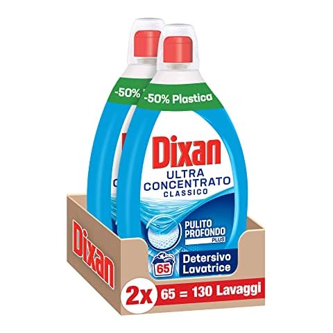 Dixan Clásico detergente líquido ultra concentrado Cover