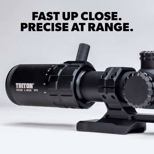 Triton 1-6x Orion First Focal Plane FFP LPVO Rifle Scope - C5 Dot BDC by Triton - Image 7