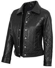 Silvia - Black Women Leather Jacket