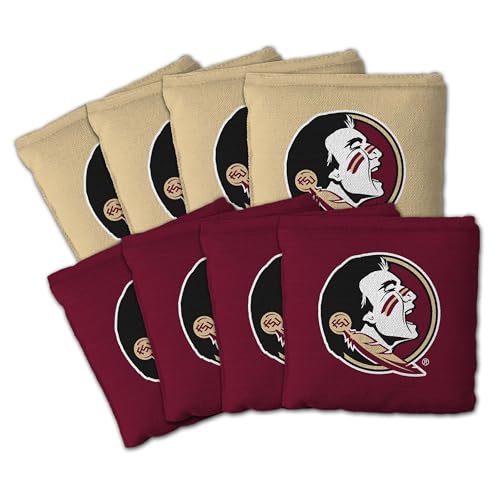 YouTheFan NCAA Florida State Seminoles Set of 8 Cornhole Bags